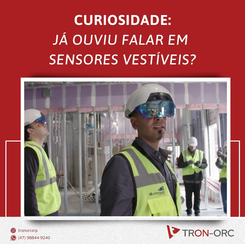 Já ouviram falar em sensores tecnologia dos sensores vestíveis?