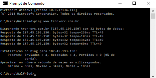 O PING na sua vida